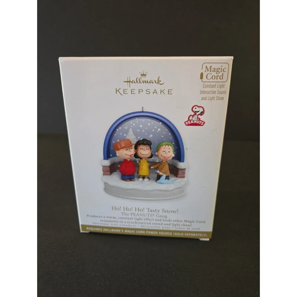 The Peanuts Gang Peanuts Ho! Ho! Ho! Tasty Snow! 2011 Hallmark Keepsake Ornament